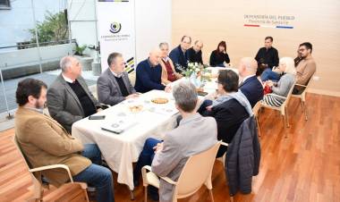 Savino y el senador Lewandowski conversaron sobre abordajes para la justicia penal juvenil