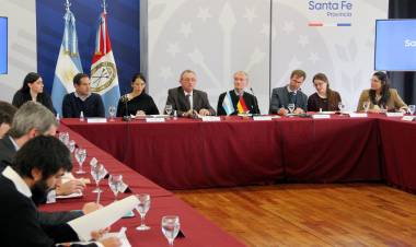 Santa Fe y Alemania firmaron un convenio de colaboración tecnológica para la sustentabilidad agropecuaria