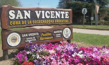 Aporte del programa Obras Menores por 4 millones para la localidad de San Vicente