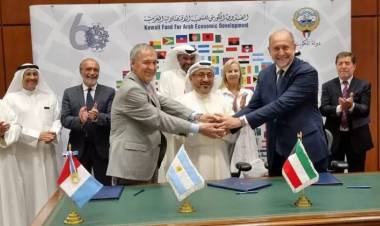 Acueducto Santa Fe-Córdoba: Perotti firmará mañana el convenio de garantía entre la República Argentina y el Fondo Kuwaití