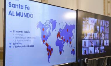 La producción santafesina será exhibida en las más importantes ferias internacionales de septiembre