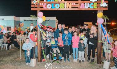 Michlig: “Cada vez que vengo a Ceres encuentro cosas nuevas, y todas pensadas para la gente”