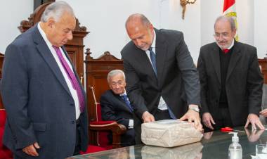 Perotti participó de la apertura de ofertas para la construcción de un nuevo edificio de los Tribunales en Casilda