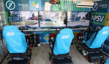    La APSV presenta un simulador vial para concientizar sobre los riesgos de conducir bajo los efectos del acohol