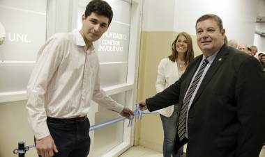 UNL inauguró un nuevo comedor universitario