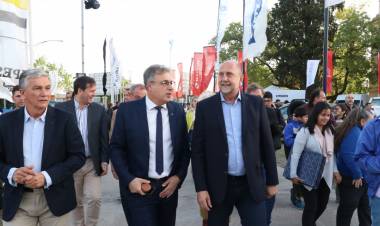 Perotti encabezó el acto de inauguración de la 115 Expo Rural de Rafaela y la Región 2022