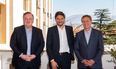 Pullaro y Michlig se reunieron con el Gobernador de Mendoza e intendentes