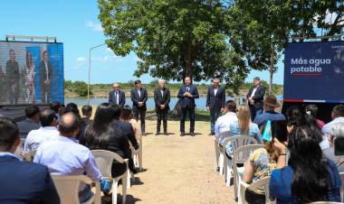 Nación y Provincia licitaron el Acueducto San Javier-San Cristóbal-Ceres-Tostado