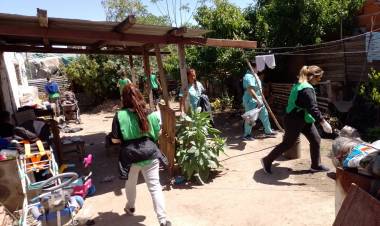 La Municipalidad trabaja en el mejoramiento ambiental de barrio La Ranita