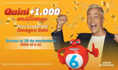 Arrancó la cuenta regresiva para el Quini + 1000 millones