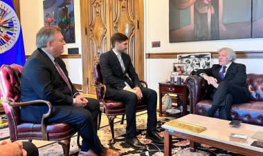 Pullaro y Michlig en la OEA: “Santa Fe y el país pueden cambiar si sabemos conectarnos al mundo.”