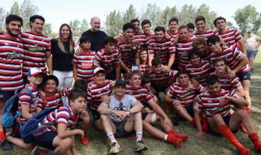 Perotti encabezó la premiación de la Copa Santa Fe Provincia Deportiva de Rugby Masculino