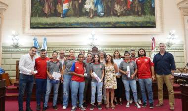 Gisel Mahmud reconoció a las jugadoras de Unión 