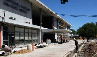 Las obras en la Terminal de Ómnibus avanzan a buen ritmo