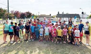 Inauguración de obras en el natatorio comunal de Ambrosetti  e inicio de la Colonia de Vacaciones 2023