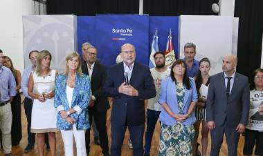 El gobernador Omar Perotti encabezó un nuevo encuentro de la Junta Provincial de Seguridad en Rosario