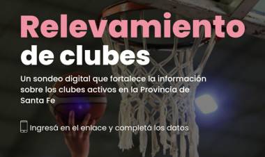 La provincia extendió el relevamiento digital de clubes