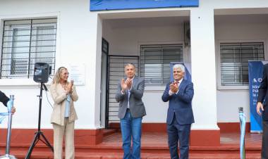 Jorge Baclini destacó la inversión millonaria para la creación del Laboratorio científico forense