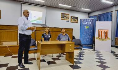 Talleres de capacitación de la Liga Rafaelina de Fútbol a cargo de Gisela Trucco