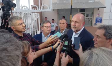 Anticipo: En San Cristóbal el gobernador Perotti habló de la renuncia de Cantero y la emergencia en seguridad