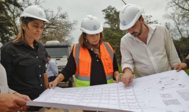 Obra histórica: comenzaron los trabajos para abastecer de gas natural a Helvecia