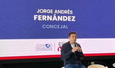Jorge Fernández lanzó su candidatura a concejal de la ciudad de Santa Fe