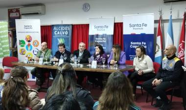 Inició el curso de árbitras de fútbol en el marco de Santa Fe Capacita en Rafaela