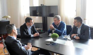 Jatón se reunió con funcionarios del Ministerio de Seguridad