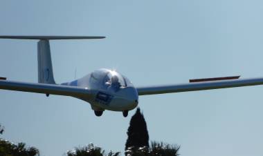 Finalizó el campeonato de aterrizajes de precisión en planeador 2023