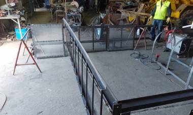 Vialidad Nacional avanza en la reparación del puente carretero