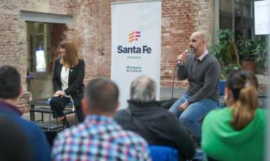 Cultura presentó Espacio Santafesino en 15 departamentos de la Provincia