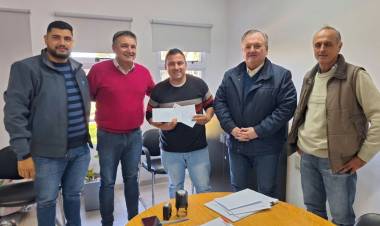 El Senador Michlig y el Diputado González visitaron Ñanducita, La Lucila y Villa Saralegui