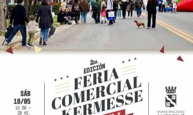Se viene la segunda edición de la Feria Comercial y Kermesse sobre Av. 7 de Marzo