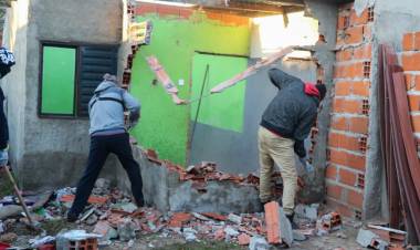 Cococcioni: “Derrumbando búnkers bloqueamos esta lógica mafiosa que no deja a la gente vivir en paz”