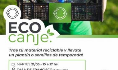 El Eco Canje continúa recorriendo los barrios de la ciudad