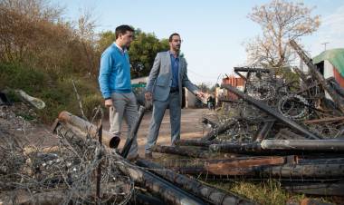 Rosario: Provincia secuestró cuatro toneladas de material no ferroso y autopartes 