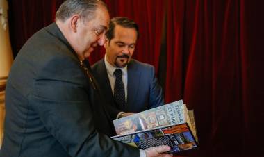 Cooperación e intercambio: Juan Pablo Poletti recibió al embajador de Francia en Santa Fe