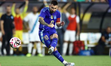En la antesala de la Copa América, el campeón goleó a Guatemala