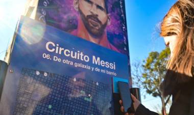 En el día de su cumpleaños: el municipio suma innovadora tecnología al Circuito Messi