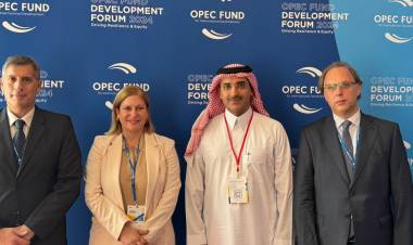   Financiamiento para obras: autoridades provinciales se reunieron con funcionarios de los fondos Saudí y de Kuwait para el Desarrollo