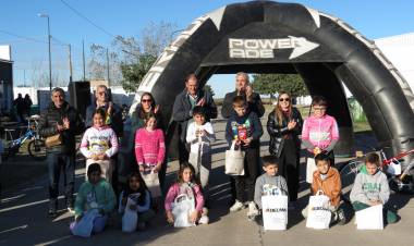 "Ciclismo en la región", comenzó en Bella Italia