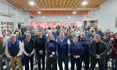Gisela Scaglia anunció un nuevo Centro de Entrenamiento de excelencia para la Federación Santafesina Asociación Bomberos Voluntarios