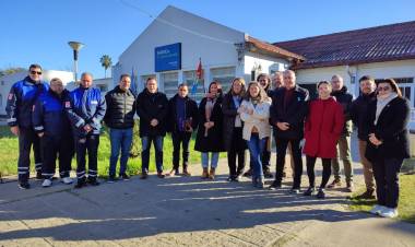 Visita de la ministra Ciancio al dpto. San Justo