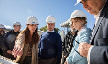 Se reactivó la construcción de la nueva planta potabilizadora de Aguas Santafesinas en la capital provincial