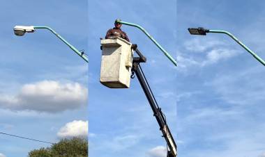 Plan de Iluminación: se instalan luces LED en el Acceso Norte