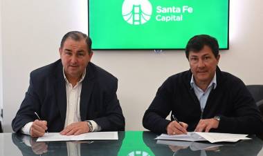SANTA FE Padrinazgo 2024: la Municipalidad y AMIUN trabajarán para embellecer la plazoleta Presidente Perón