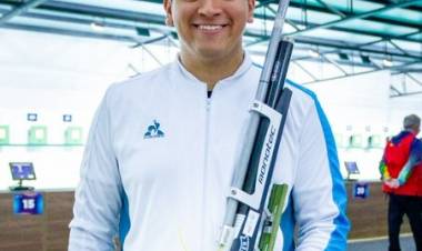 Julián Gutiérrez está en la final olímpica de rifle de aire 10 metros