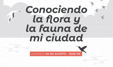 La Municipalidad invita a un nuevo recorrido para conocer la flora y fauna de Santo Tomé