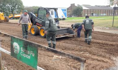 Barrio 7 Jefes: se intervinieron terrenos nacionales para mejorar la transitabilidad
