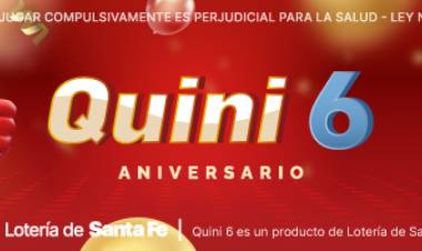 Hoy el Quini cumple 36 años y lo festeja con un multimillonario sorteo el domingo 11 de agosto